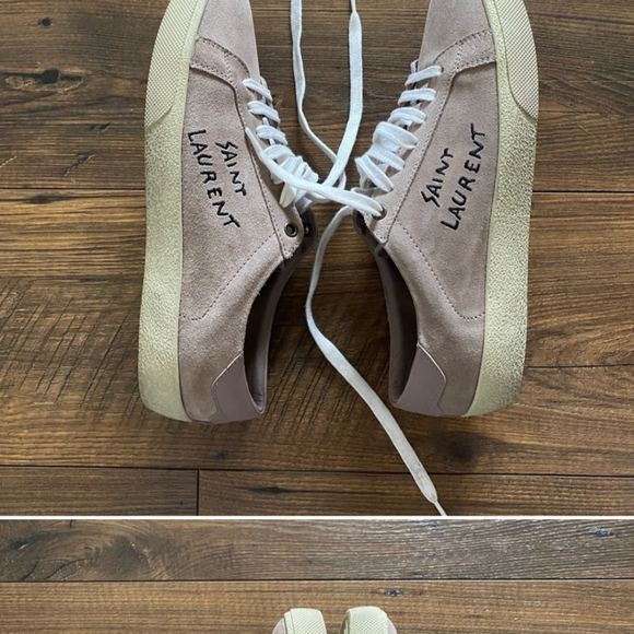 Authentic Saint Laurent Classic Court SL/06 Sneakers, 40 - Picture 2 of 5
